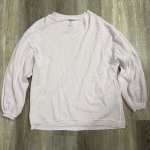 Aerie Women’s Lilac Purple Crewneck Oversized Sweatshirt-size Small *like NEW*